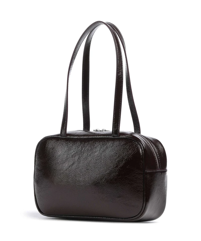 Marimekko Gratha Schultertasche dark wine red
