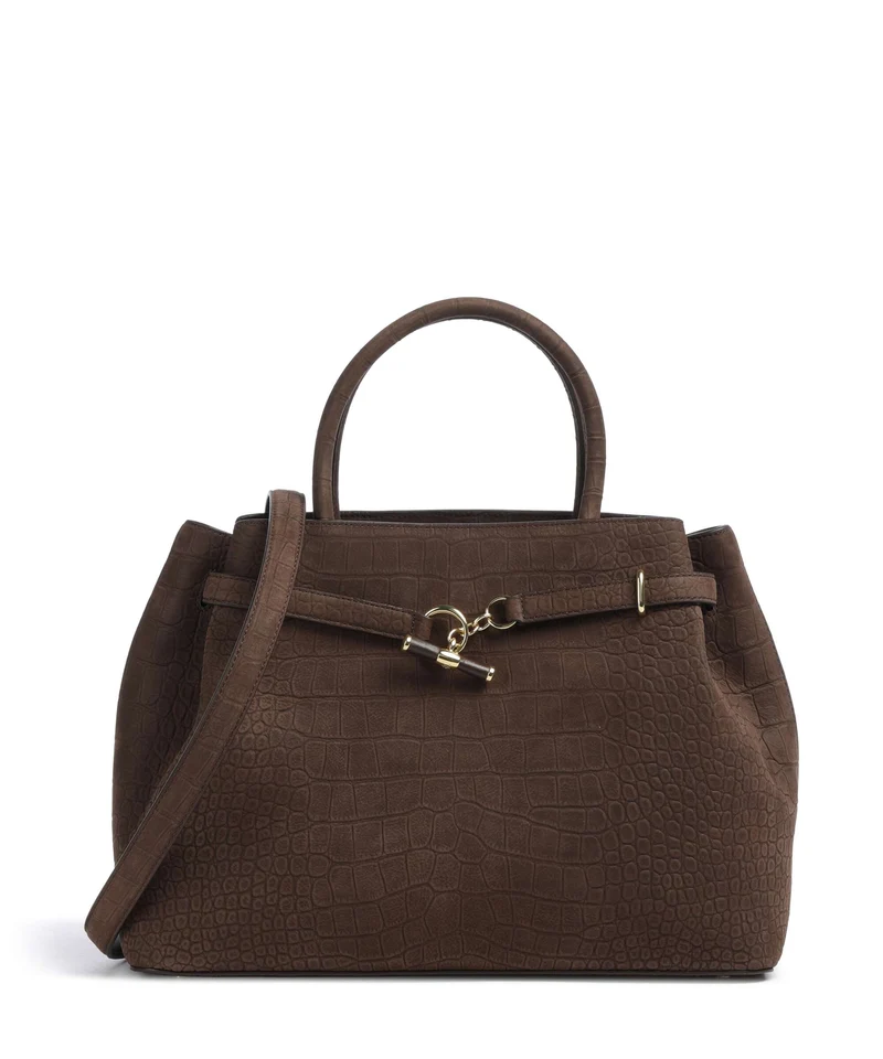 Lauren Ralph Lauren Blaike Large Handtasche chestnut brown