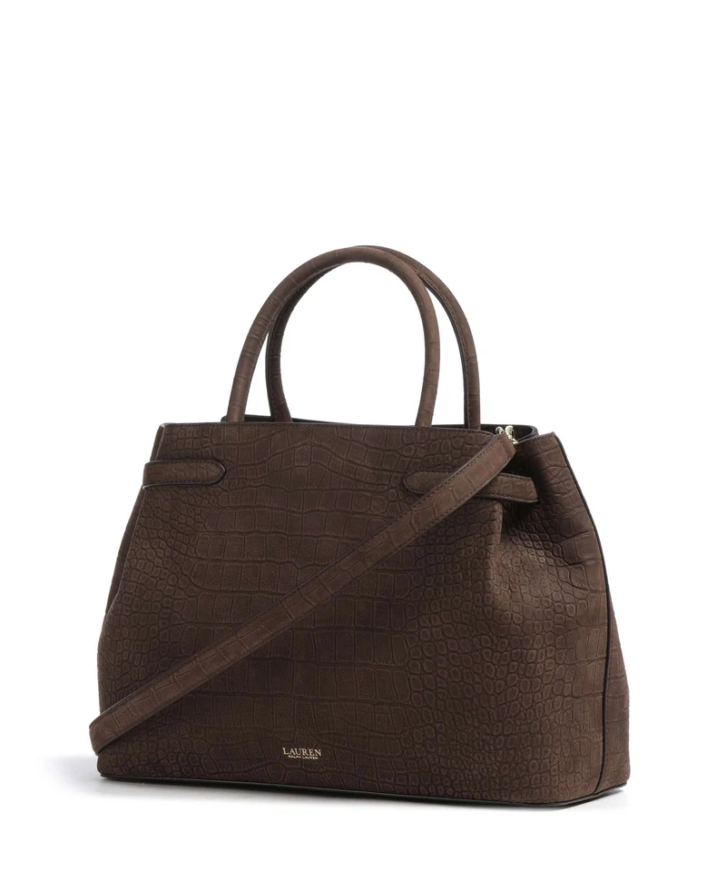 Lauren Ralph Lauren Blaike Large Handtasche chestnut brown