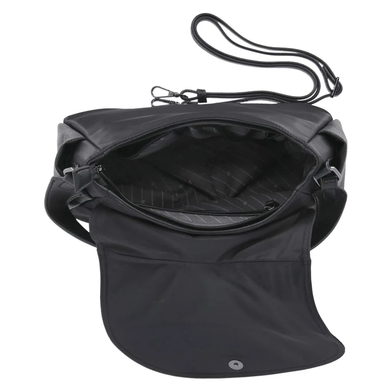 Schultertasche Schwarz