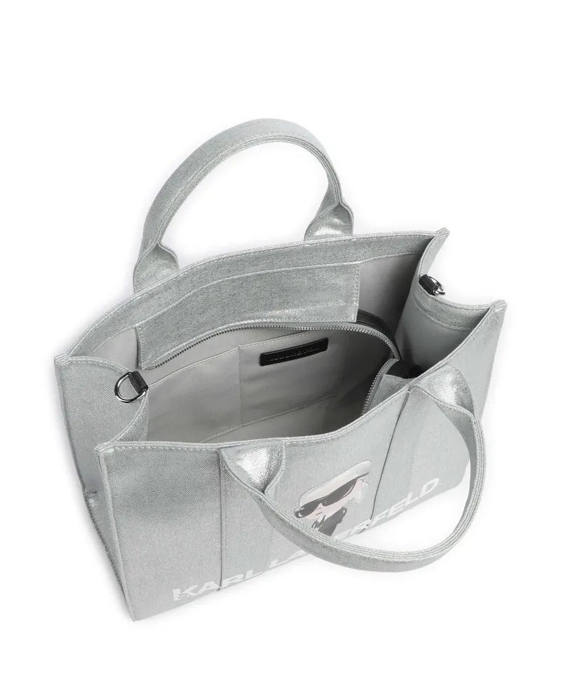 Karl Lagerfeld Ikon Karl Handtasche silver