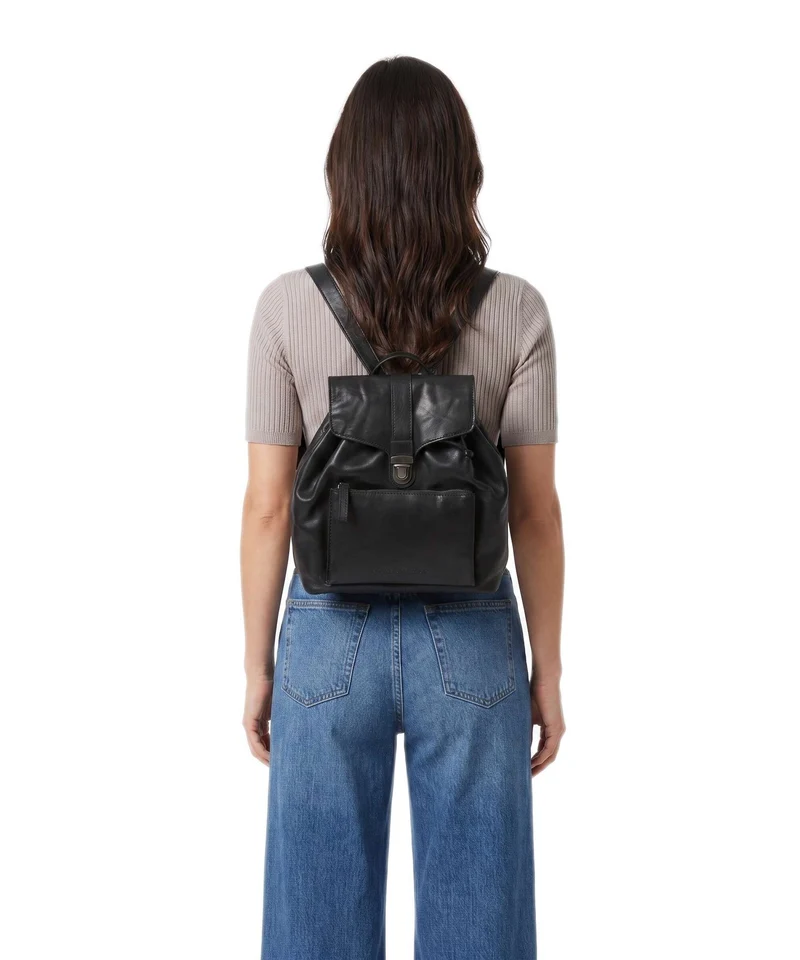 Spikes & Sparrow Bronco Tamara Rucksack black