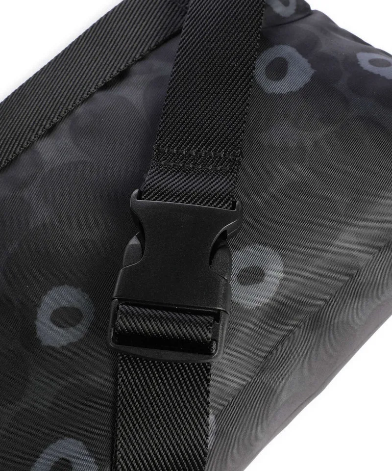 Marimekko Neat Unikko S Schultertasche black/dark grey