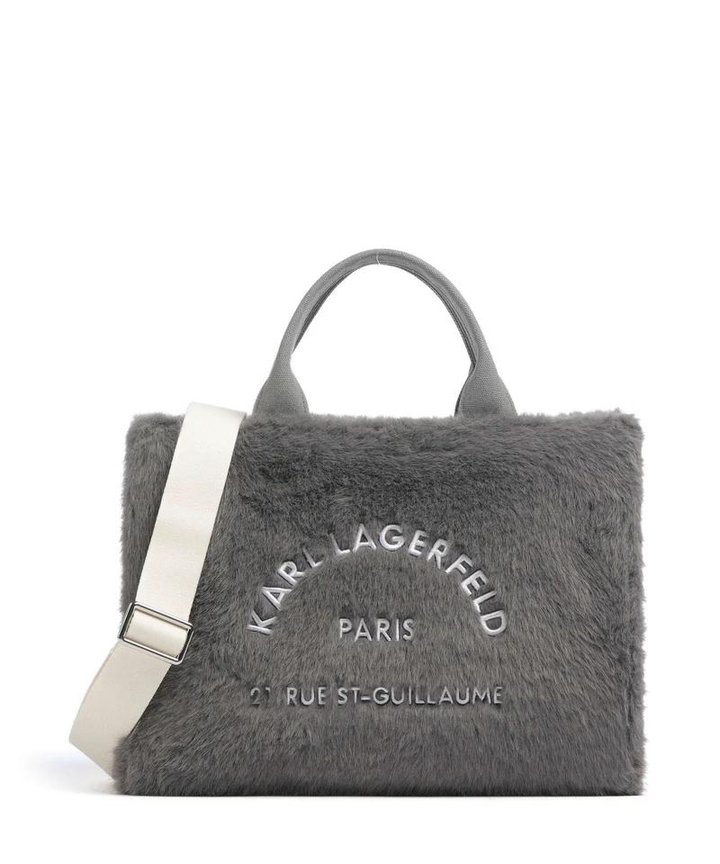 Karl Lagerfeld K/Rue St Guillaume Handtasche ash grey