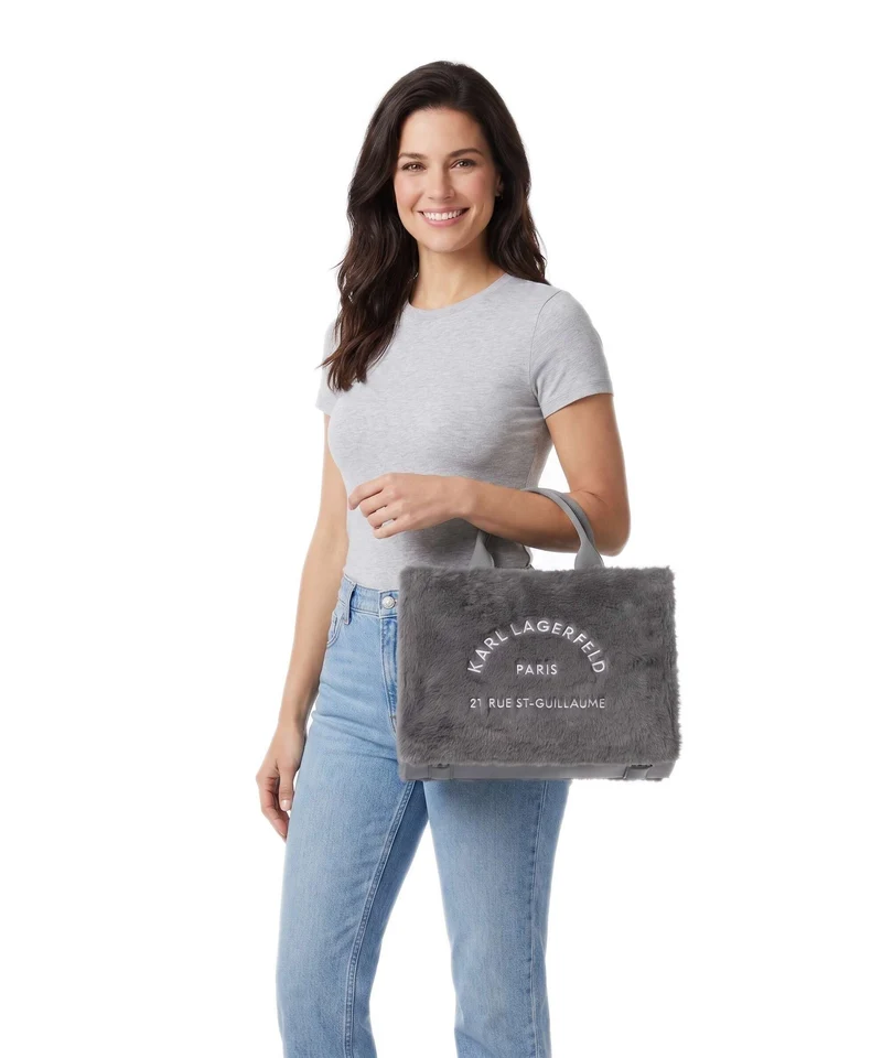 Karl Lagerfeld K/Rue St Guillaume Handtasche ash grey