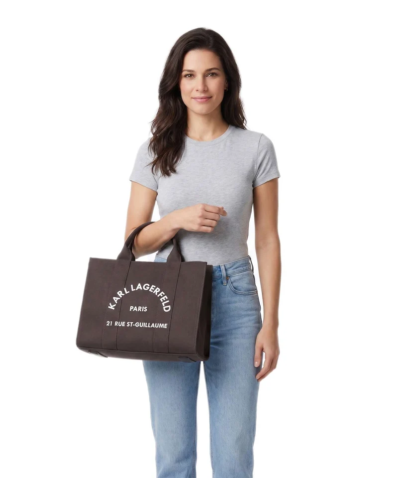 Karl Lagerfeld K/Rue St Guillaume Medium Handtasche tobacco