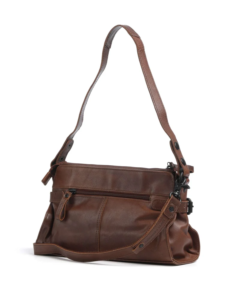Spikes & Sparrow Hudson Madelon Schultertasche brandy