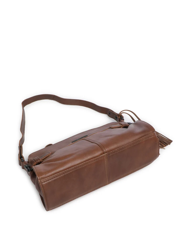 Spikes & Sparrow Hudson Madelon Schultertasche brandy