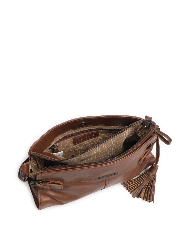 Spikes & Sparrow Hudson Madelon Schultertasche brandy