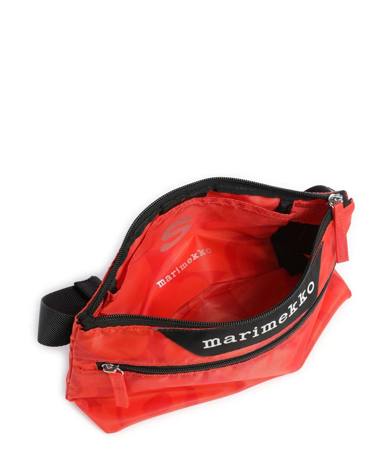 Marimekko Neat Unikko S Schultertasche red
