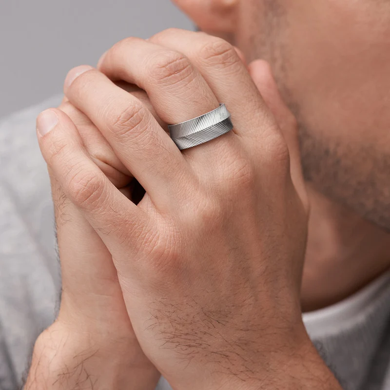 Fossil Harlow Zilverkleurige Ring JF04568040-9