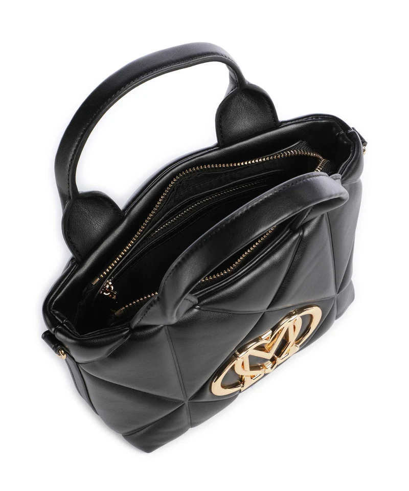 Love Moschino Embossed Q Handtasche nero