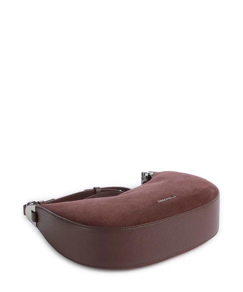 Coccinelle Fujiko Suede Umhängetasche berry
