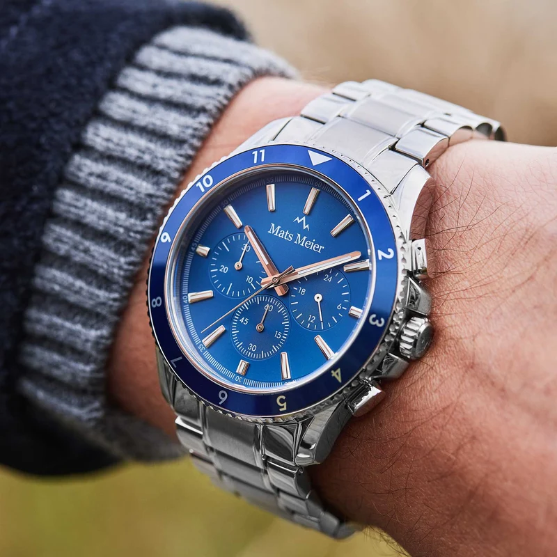 Mats Meier Ponte Dei Salti herren Uhr Silber MM00506