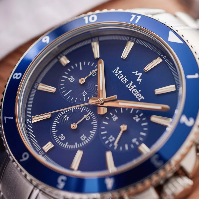 Mats Meier Ponte Dei Salti herren Uhr Silber MM00506