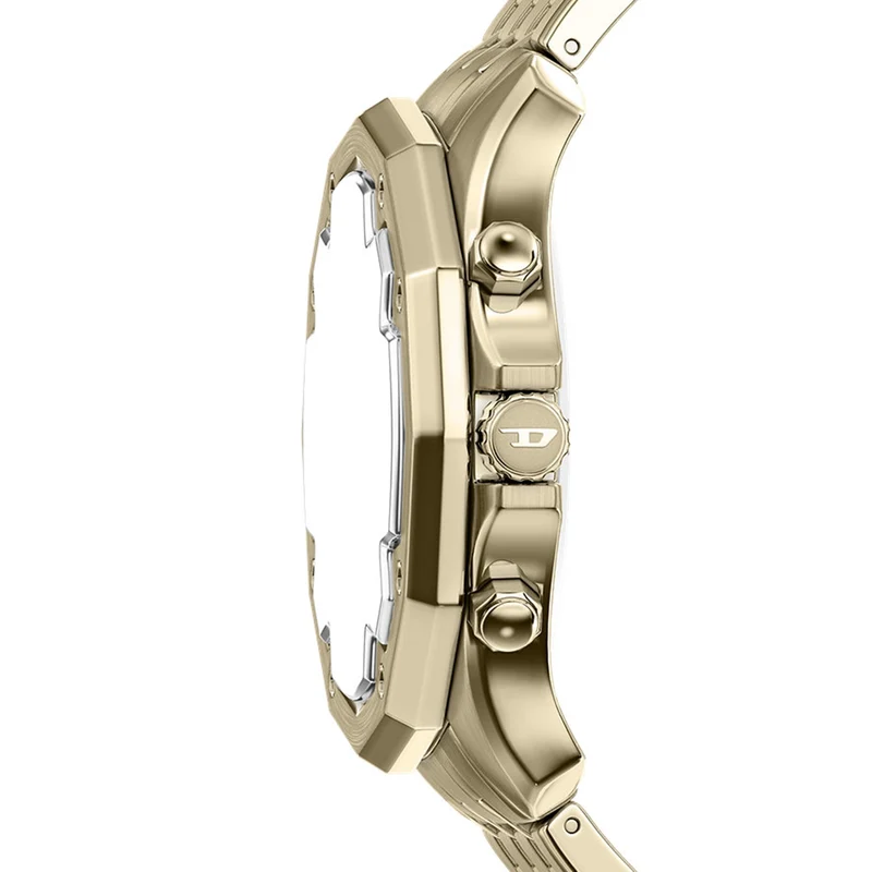 Diesel Stinger Round Gold Dial Watch DZ4707