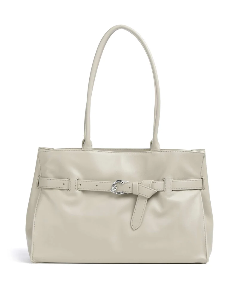 Coccinelle Sabine Soft Shopper eucalipto