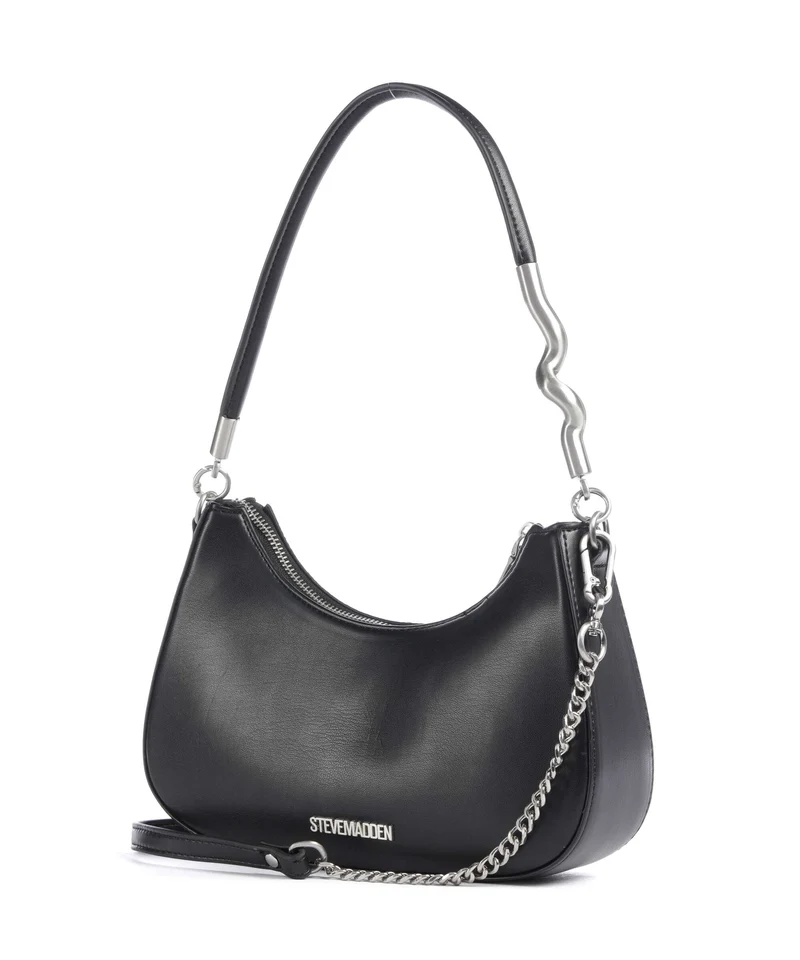 Steve Madden BRAZ Schultertasche black/nickle