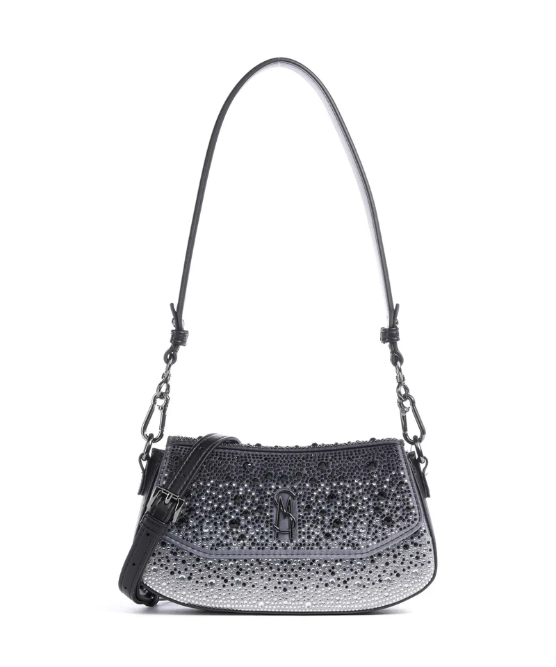Steve Madden BTAGIA-S Schultertasche black/gunmetal