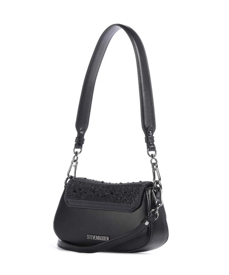 Steve Madden BTAGIA-S Schultertasche black/gunmetal