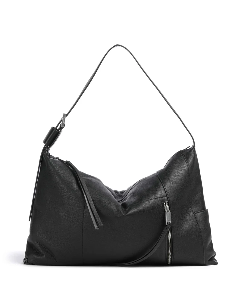 AllSaints Alba Beuteltasche black/silver