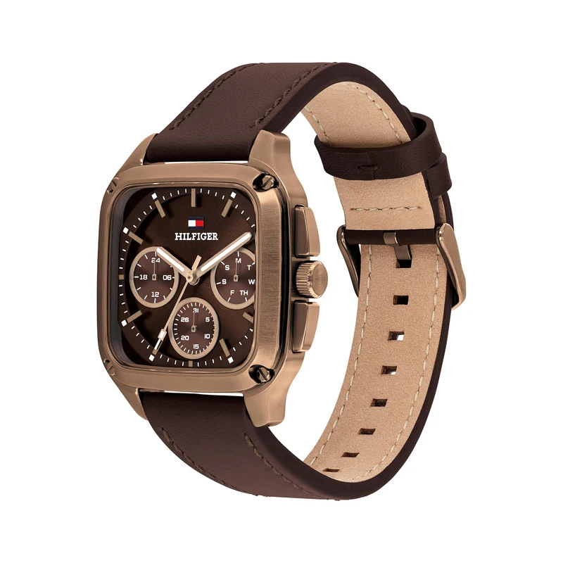 Tommy Hilfiger Roségoldene Herrenuhr TH1792221