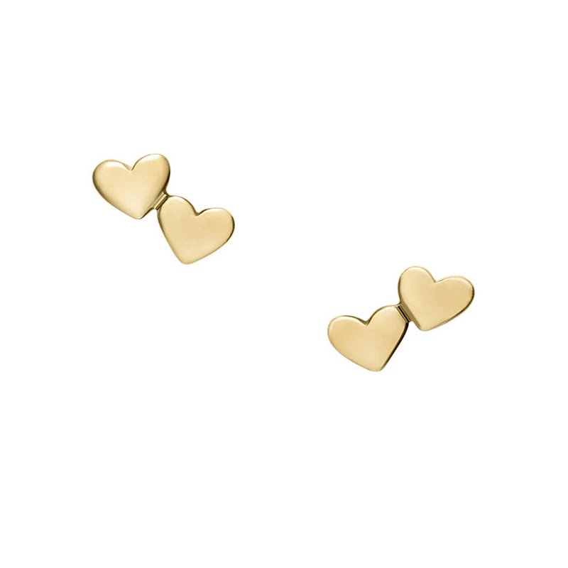 Fossil Sutton Brass Women's Earrings JA7301710