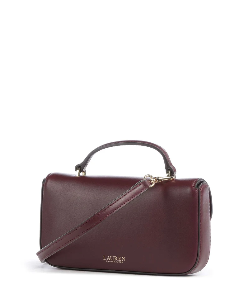 Lauren Ralph Lauren Marcy Large Umhängetasche dark garnet