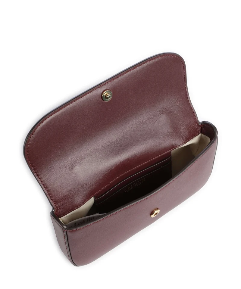 Lauren Ralph Lauren Marcy Large Umhängetasche dark garnet