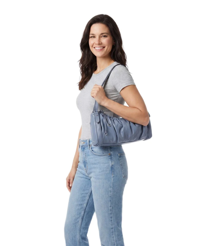 Liebeskind Faye Vintage Goat M Schultertasche flower blue