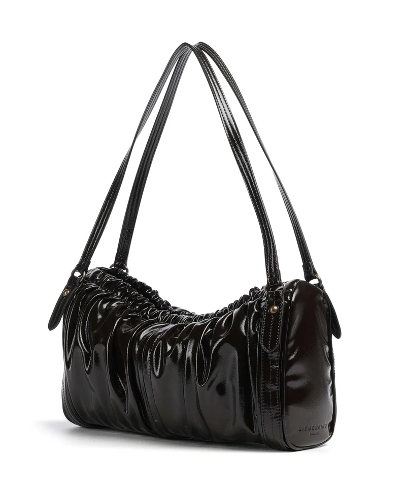 Liebeskind Faye Shiny M Schultertasche deep soil
