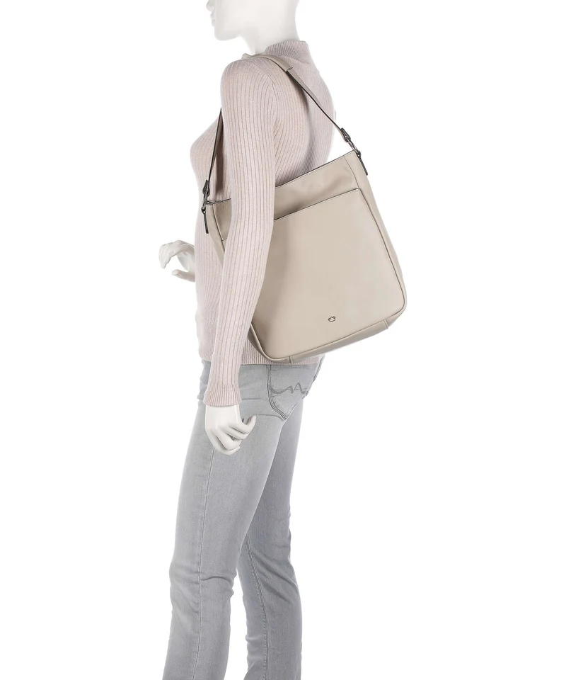 Castelijn & Beerens Babette Nappa Beuteltasche beige
