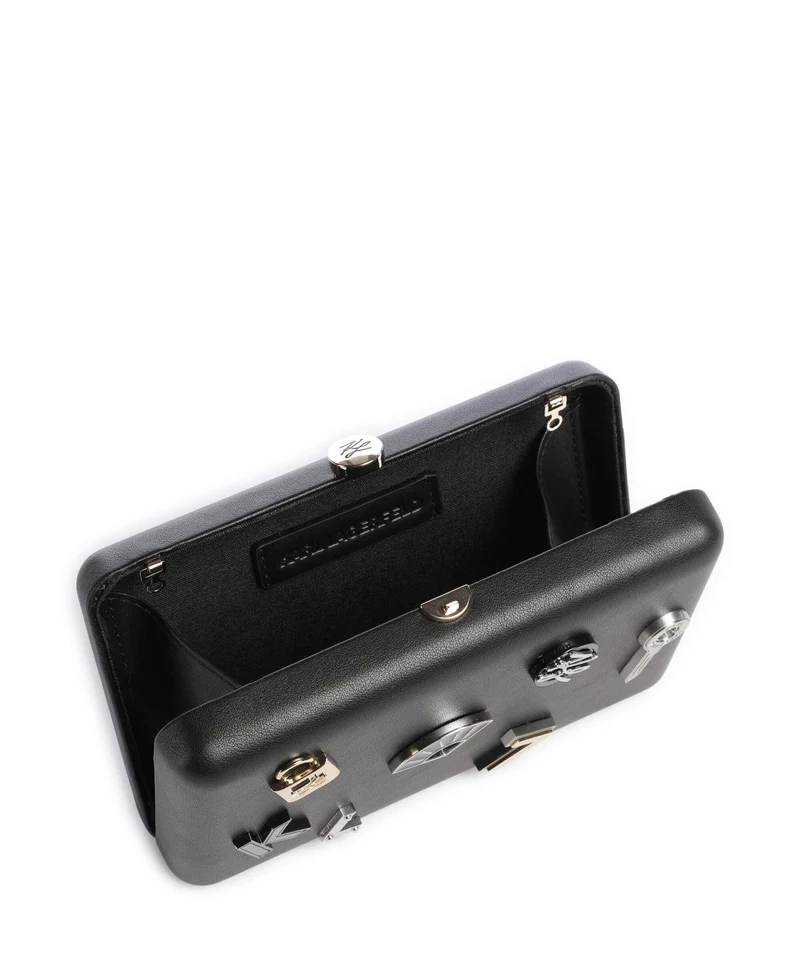 Karl Lagerfeld K/Soiree Clutch black nickel