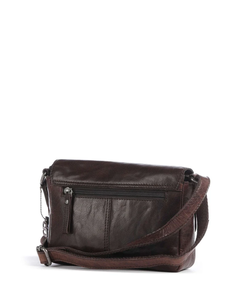 Spikes & Sparrow Bronco Robine Umhängetasche dark brown