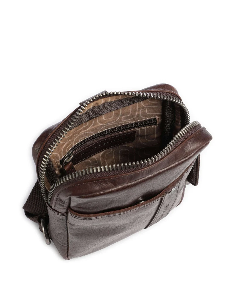 Spikes & Sparrow Bronco Miami Slingbag dark brown