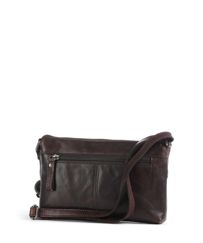 Spikes & Sparrow Bronco Merlin Umhängetasche dark brown