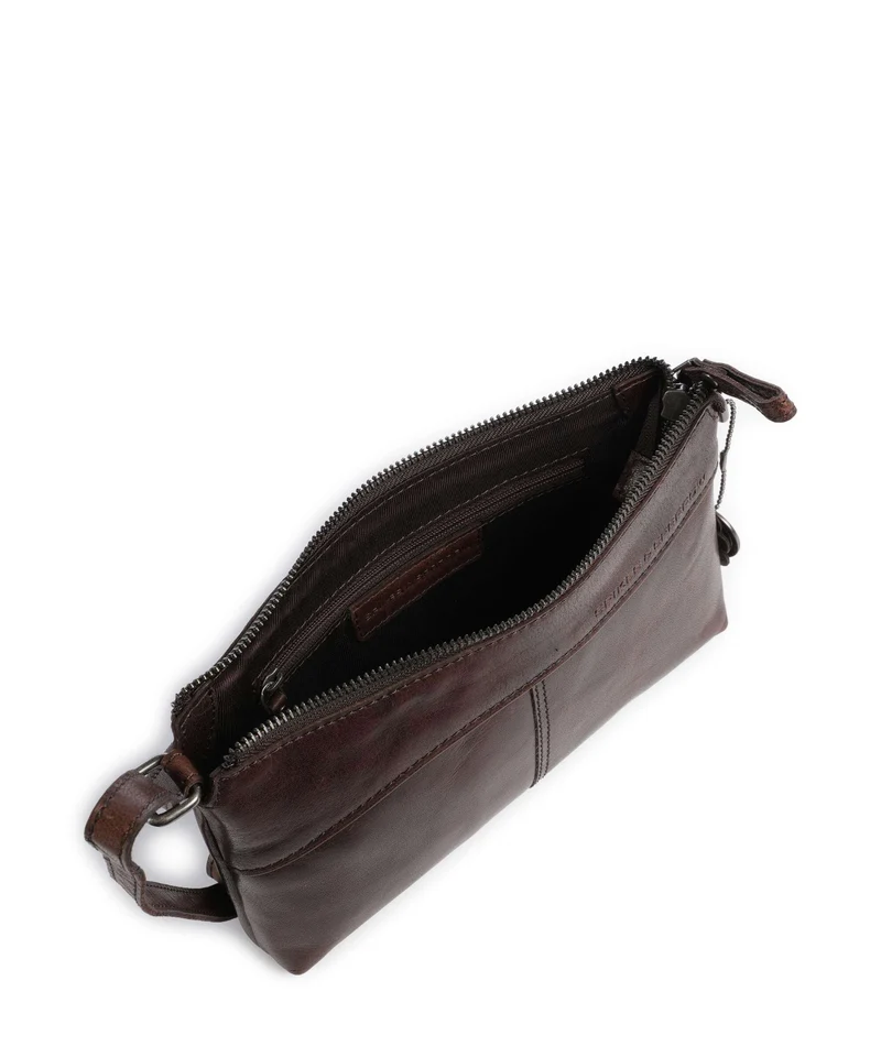 Spikes & Sparrow Bronco Merlin Umhängetasche dark brown