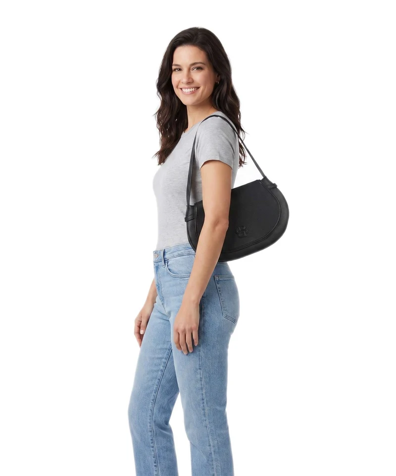 BOSS Anett Schultertasche black
