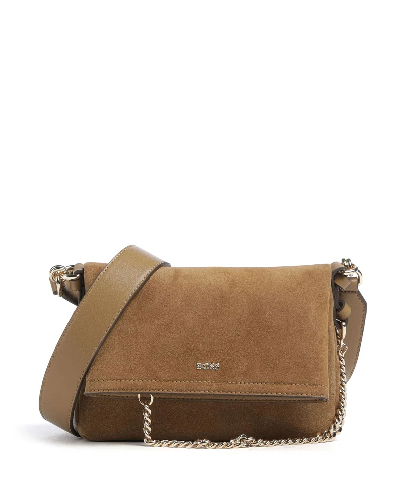BOSS Yelena Umhängetasche medium beige