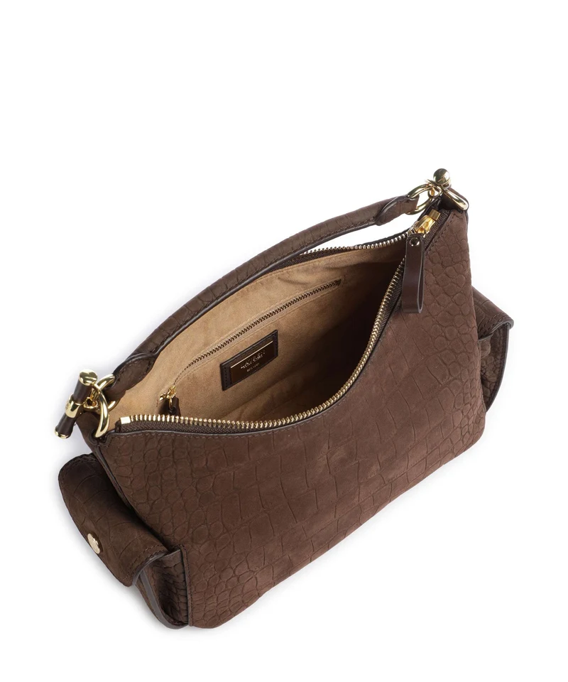 Lauren Ralph Lauren Blaike Small Beuteltasche chestnut brown