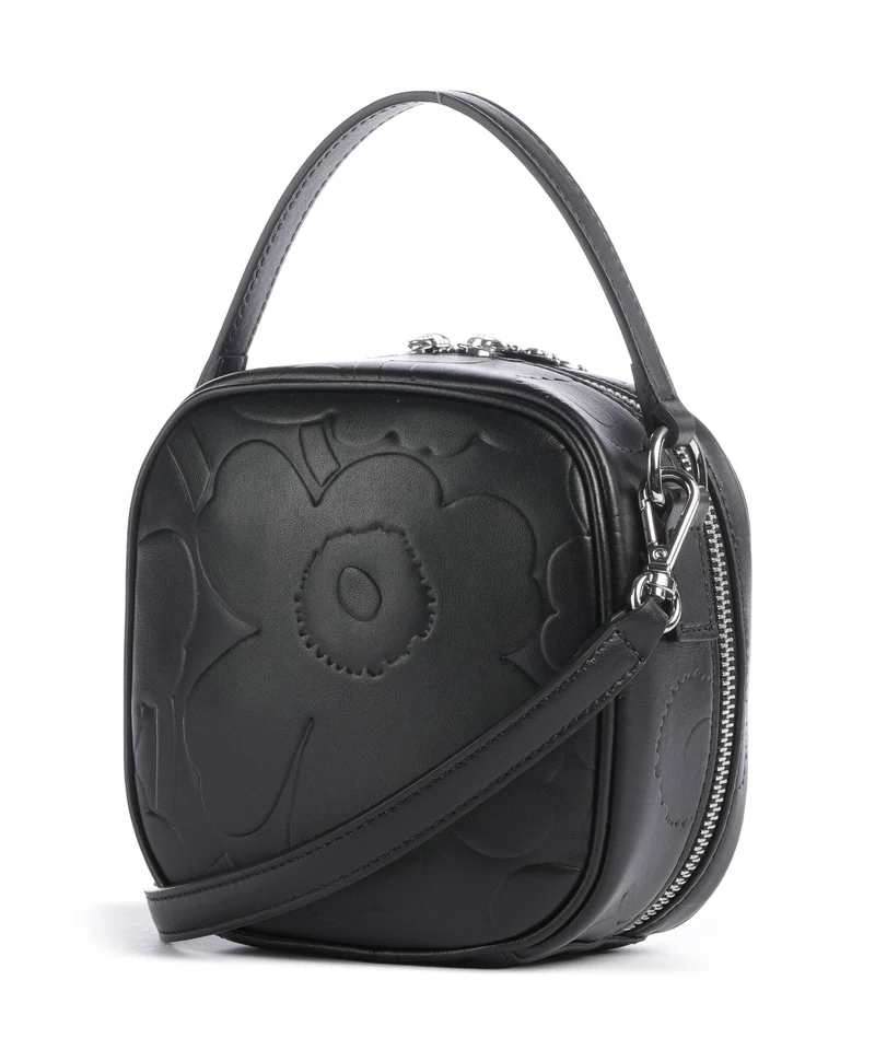 Marimekko Gratha Unikko Mini Umhängetasche black