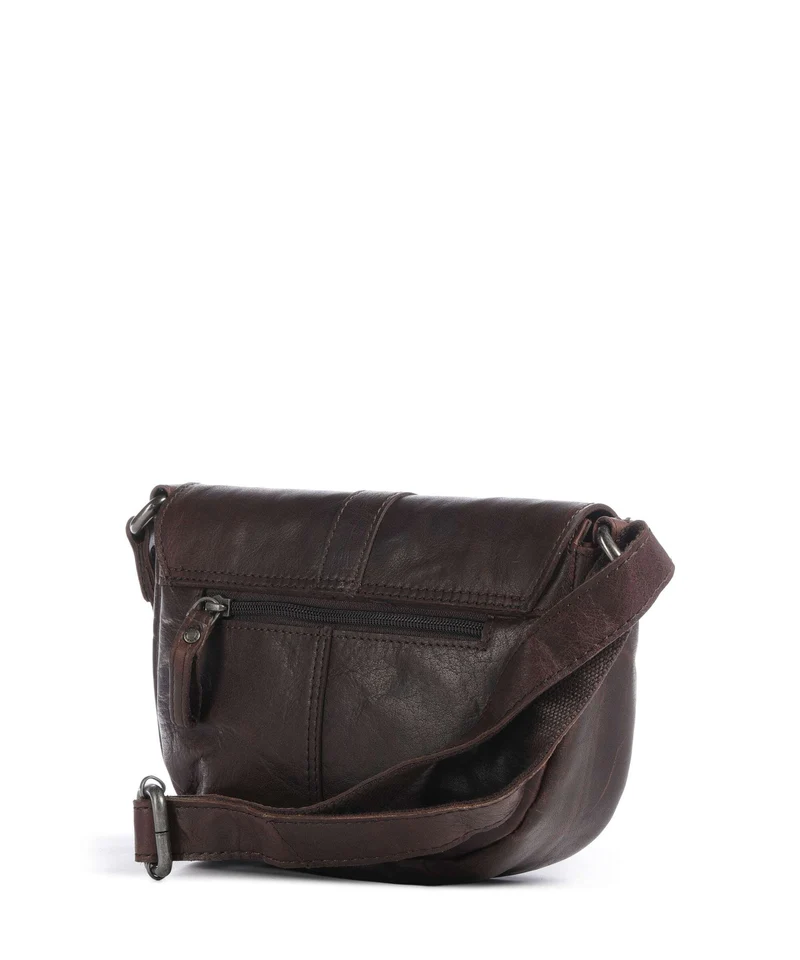 Spikes & Sparrow Bronco Iris Umhängetasche dark brown