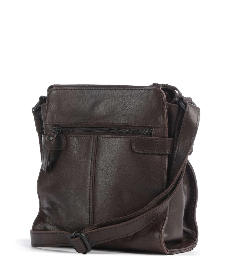 Spikes & Sparrow Hudson Jolinda Umhängetasche dark brown
