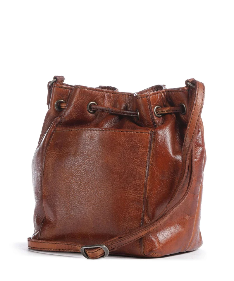 Spikes & Sparrow Apache Nancy Bucket Handtasche brandy
