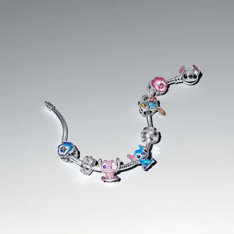 Pandora Collabs 925 Sterling Silver Disney Stitch Charm 793815C01