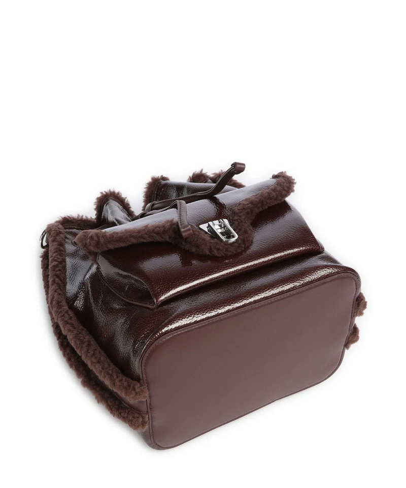 Coccinelle Beat Bucket Handtasche berry