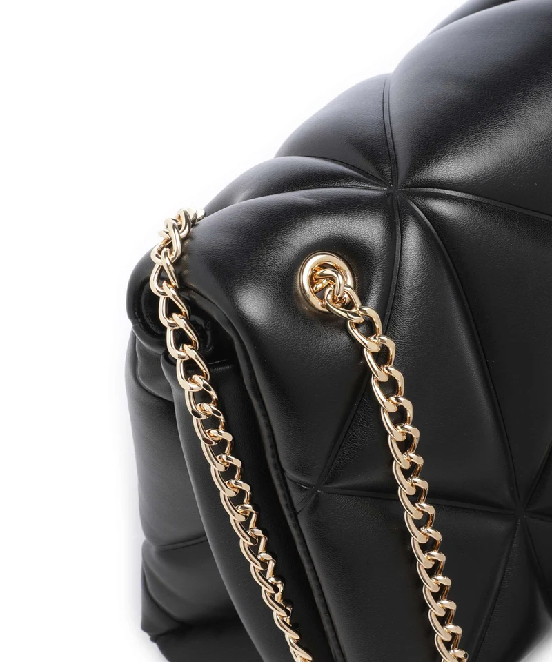 Love Moschino Embossed Q Schultertasche nero
