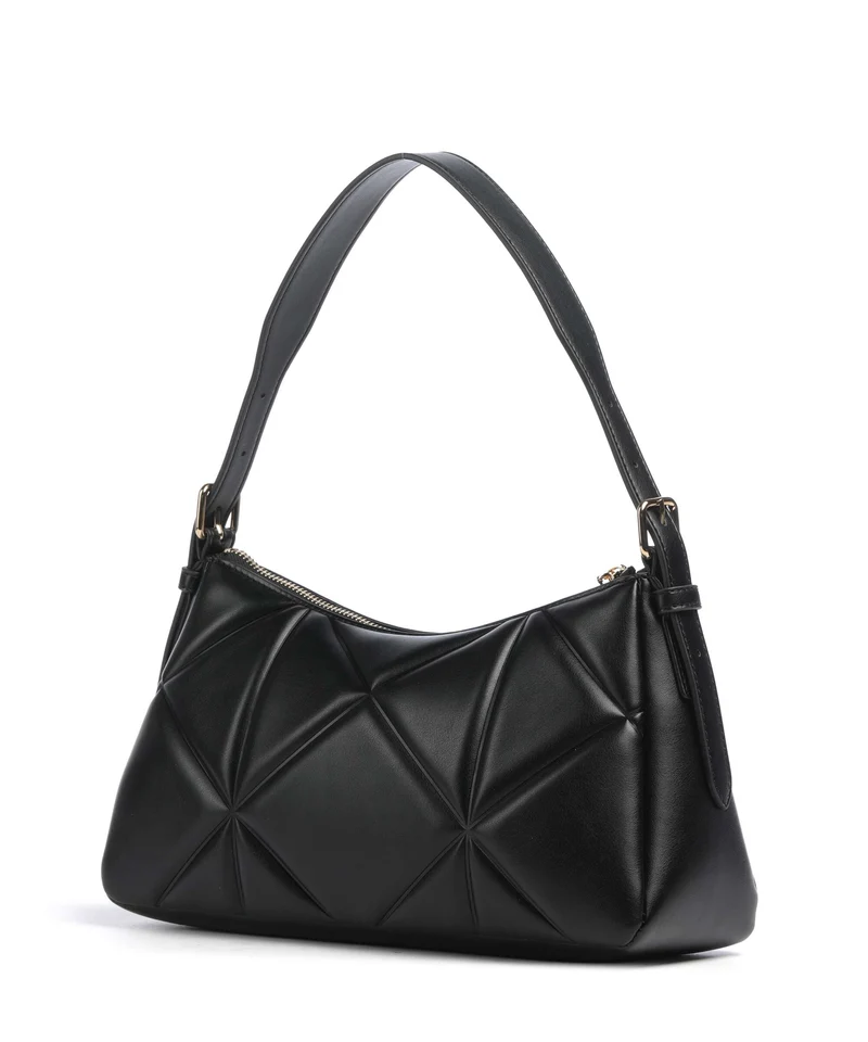 Love Moschino Embossed Q Schultertasche nero
