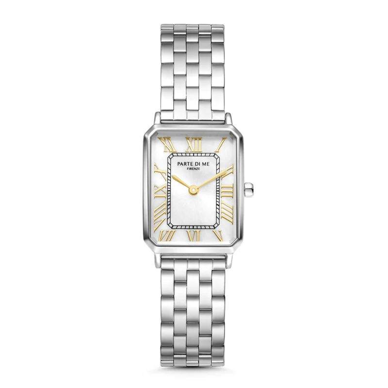 Parte di Me Orologio rectangular ladies watch silver coloured PDM09019