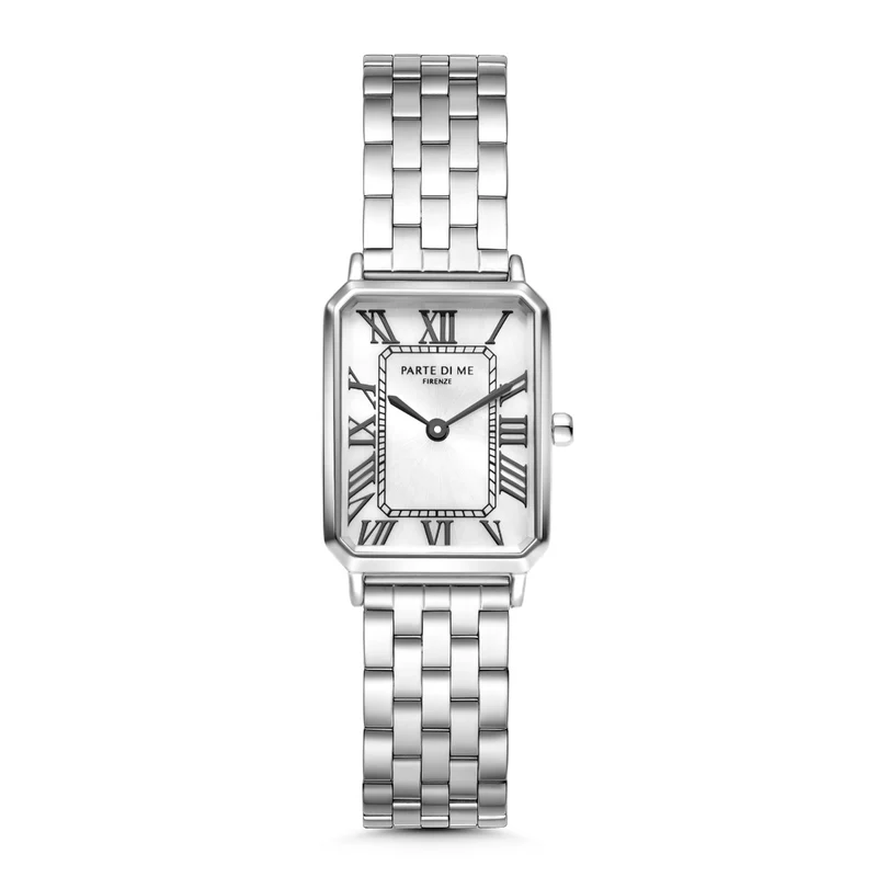 Parte di Me Orologio rectangular ladies watch silver coloured PDM09024